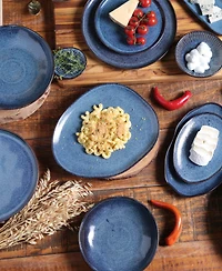 Porto Brasil Stoneware Buffer Dinner Plates, Set of 6
