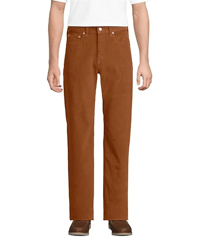 Lands' End Men's Corduroy Comfort Waist Classic Fit 5 Pocket Pant