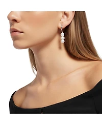 Joey Baby Freshwater Pearl Bridal Silver Earring