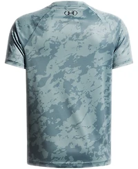 Under Armour Big Boys Tech Logo Printed Short Sleeve T-shirt