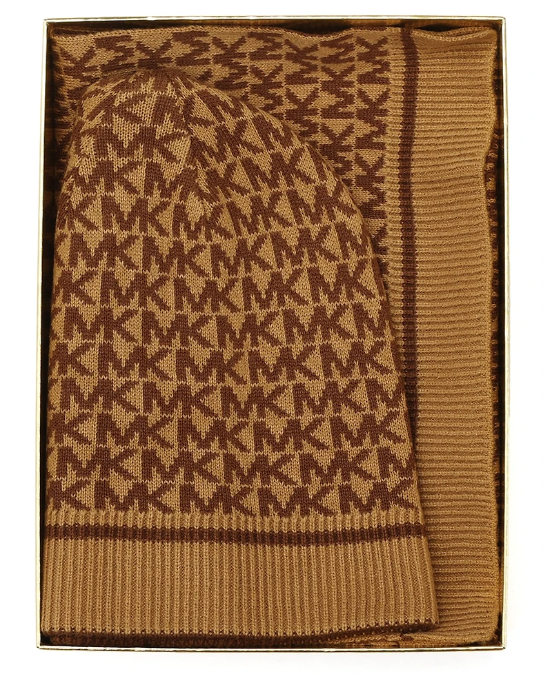 Michael Michael Kors Women's 2-Piece Beanie and Scarf Box Set