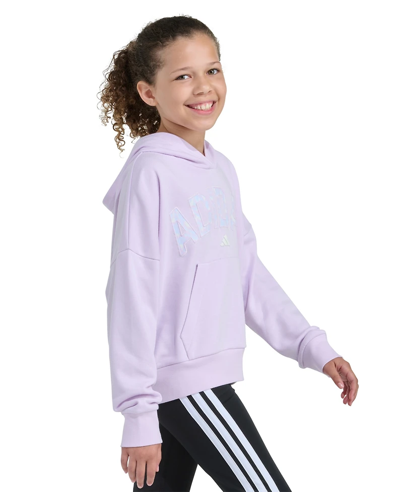 adidas Girls 8-16 Long Sleeve Hoodie