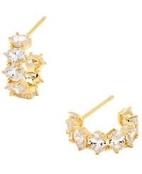Kendra Scott 2-Piece Cailin Cubic Zirconia Pendant Necklace and Huggie Earrings Gift Set