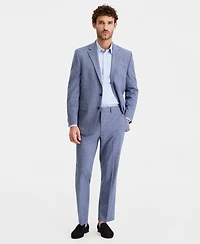 Perry Ellis Portfolio Men's Modern-Fit Nested Spring Suit