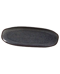 Porto Brasil 14.17" Stoneware Large Shallow Oval Platters, Set of 4