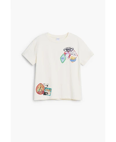 Desigual Boys Boys's T-shirt with embroidered patches