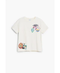 Desigual Boys Boys's T-shirt with embroidered patches