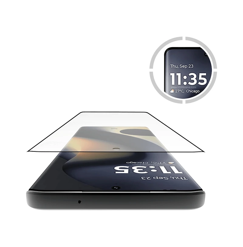 ITSkins Supreme Glass Curved Screen Protector for Motorola Moto Edge (2024)