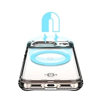 ITSkins Hybrid_R Clear MagSafe Case for Google Pixel 8
