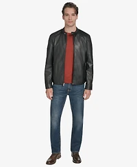 Marc New York Men's Maitlin Long Sleeves Moto Jacket