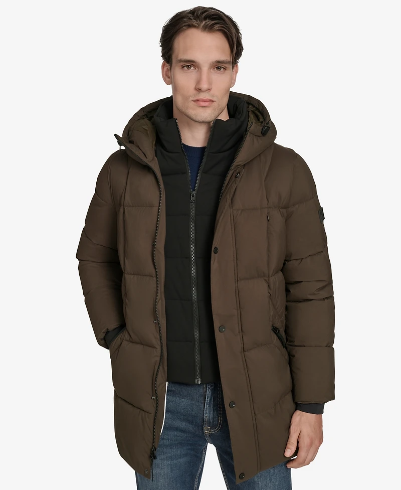 Marc New York Men's Millstream Tech Down Parka Jacket