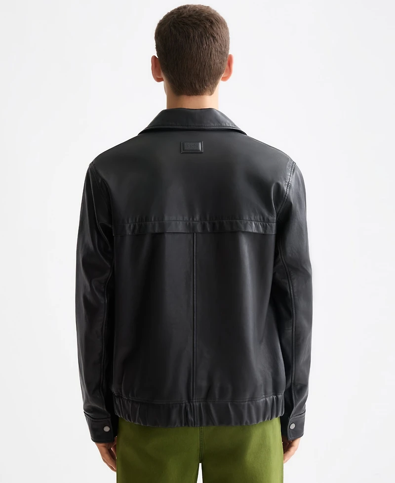 Scotch & Soda Men's Boxy Long Sleeve Jacket