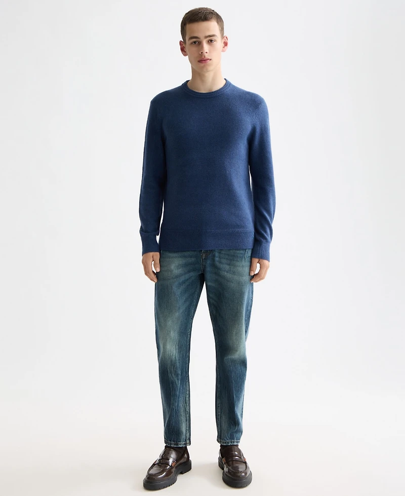 Scotch & Soda Men's Solid Crew Neck Sweater