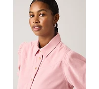 Levi's Women's Corduroy Journey Western Point Collar Shirt