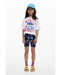 Desigual Girls Girls's Stitch cropped T-shirt