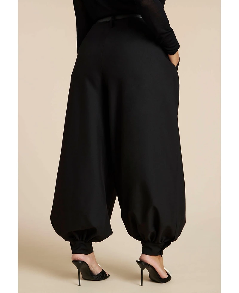 Eloquii Women's Balloon Trouser With Pleats