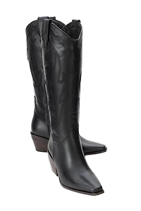 Forever & Always Shoes Pietro Leather Western Knee High Boot (Women)