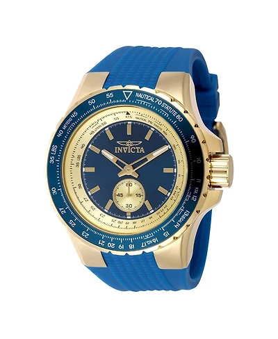 Invicta Men's 49307 Aviator Quartz Multifunction Blue Dial Watch