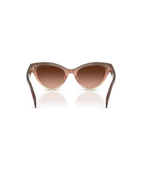 Michael Kors Women's Cat Eye Sunglasses, Roanoke MK2259U