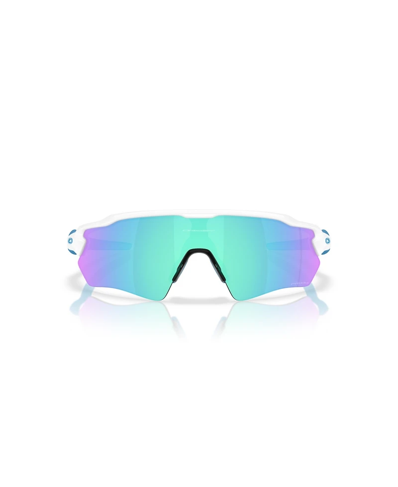 Oakley Men's Rectangle Sunglasses, Radar Ev S Path OO9510 - Polished White