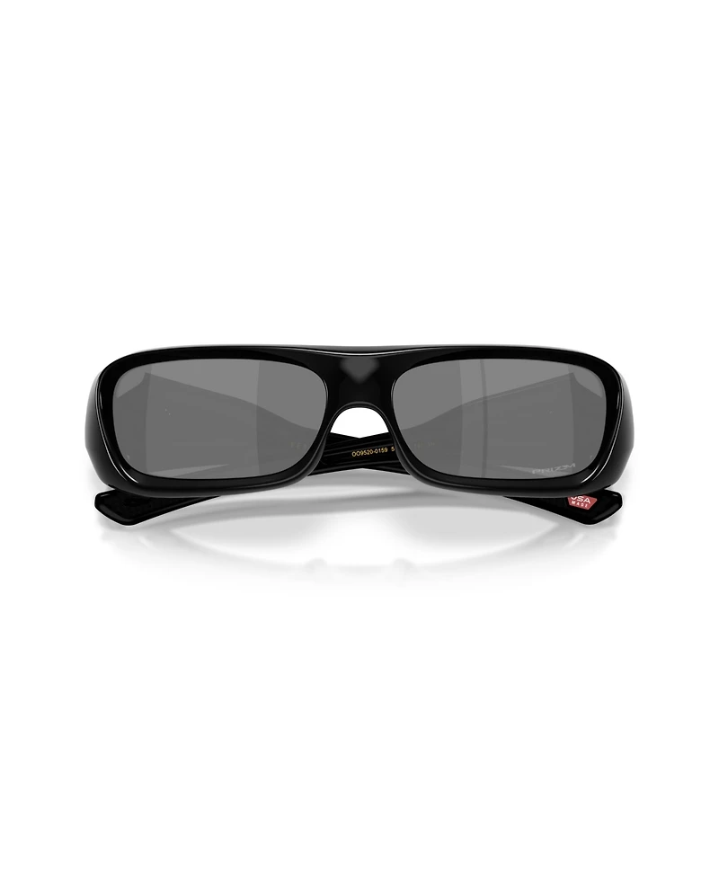 Oakley Unisex Rectangle Sunglasses, Permian OO9520