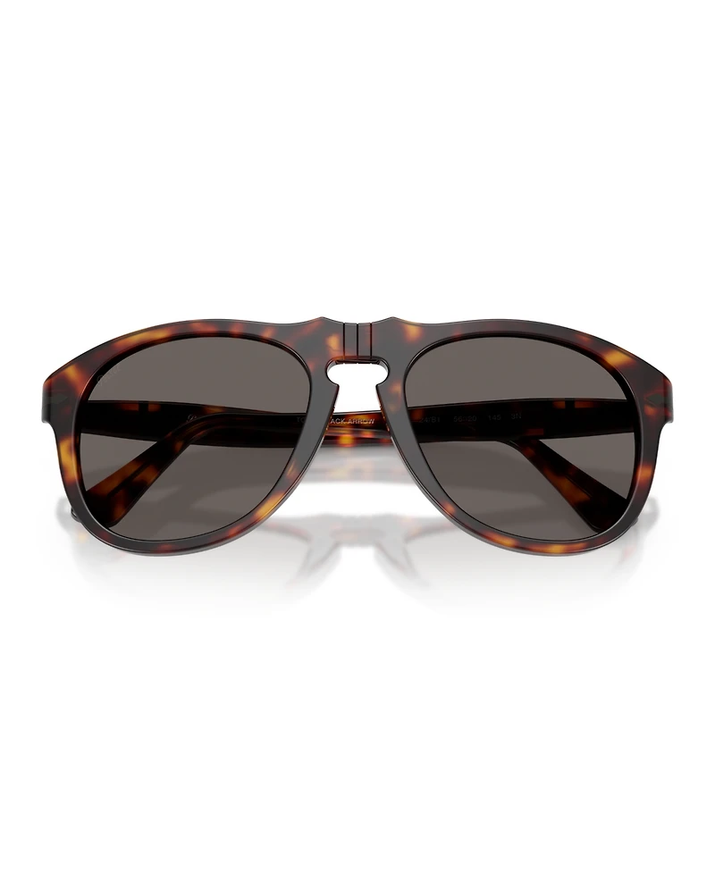Persol Unisex Pilot Sunglasses, PO0649NE