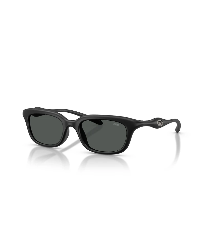 Diesel Unisex Square Sunglasses, DL3013U