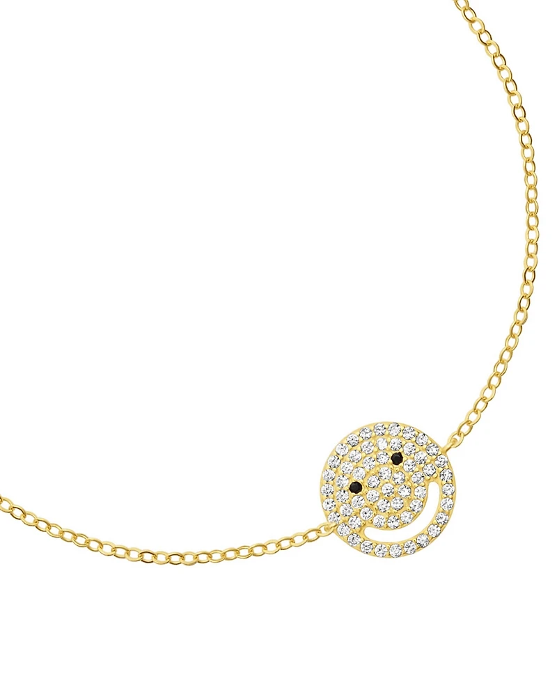 Macy's Cubic Zirconia Bracelet (0.59 ct. t.w.) Sterling Silver (also 14K Gold Over Silver)