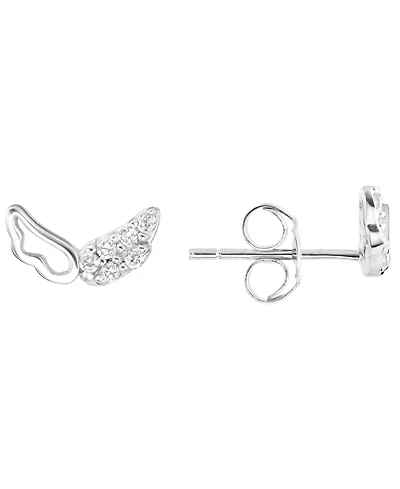 Macy's Cubic Zirconia Stud Earrings (0.12 ct. t.w.) in Sterling Silver