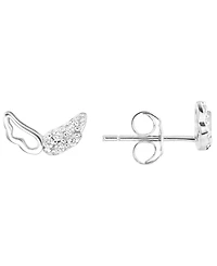 Macy's Cubic Zirconia Stud Earrings (0.12 ct. t.w.) in Sterling Silver