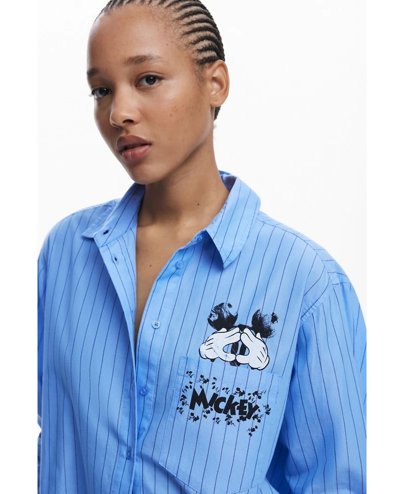 Desigual Women's Mickey striped shirt