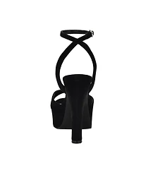 Guess Women's Hitten High Block Heel Platform Sandals