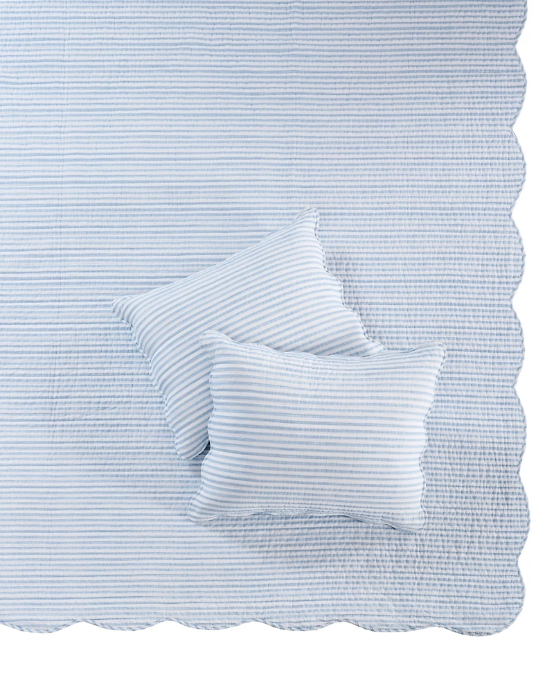 Levtex Home Martha Stripe Reversible -Pc. Bedspread Set