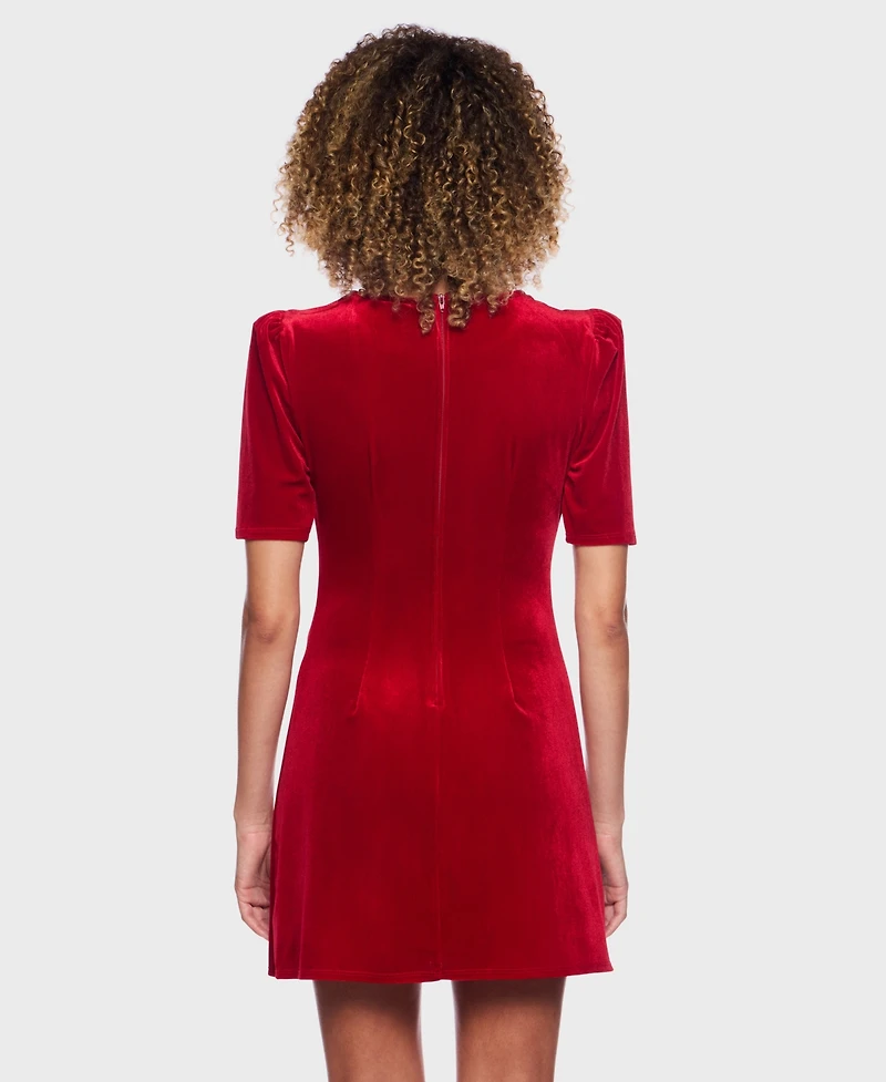 B Darlin Women's Short Sleeves Dress