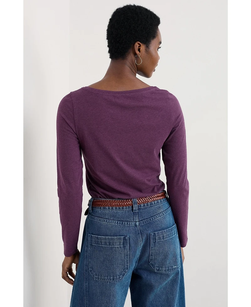 Seasalt Cornwall Women's Easel Long Sleeve Top