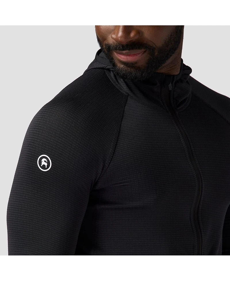 Backcountry Men's Pines Microgrid Ultra-Lt Baselayer 1/2-Zip Scuba Top Lightweight Long Underwear Tops