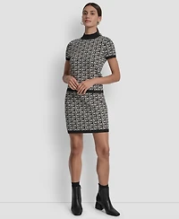 Dkny Jeans Petite Short Sleeves Sweater