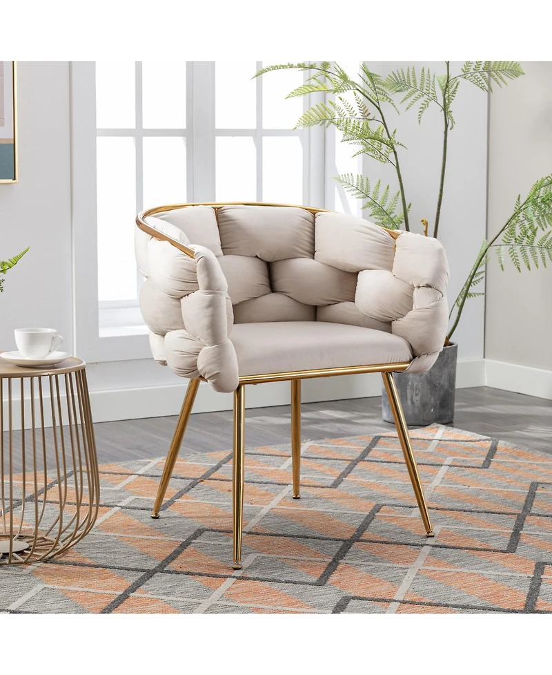 Jujabu Velvet Single Sofa Chair