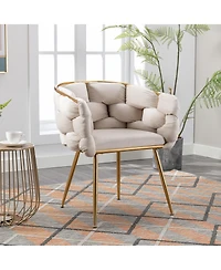 Jujabu Velvet Single Sofa Chair