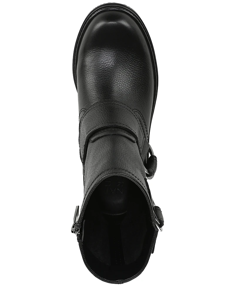 Naturalizer Women's Optimus Block Heel Moto Booties