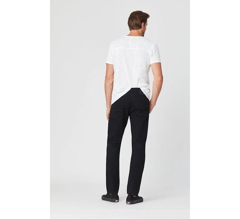 Mavi Jeans Men's Zach Straight Leg Black Williamsburg