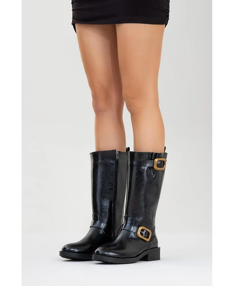 Prologue Shoes Grand Buckled Boot (Women)