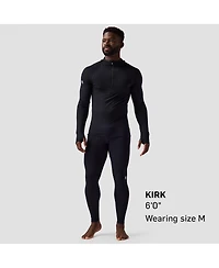 Backcountry Men's Cedars Rws Merino Lt-Wt Baselayer 1/2-Zip Scuba Top Lightweight Long Underwear Tops