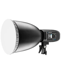 Westcott 45-Degree Deep Focus Reflector with Honeycomb Grids & Diffusion, Bowens-Mount, Silver/Black