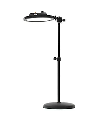 Ikan Homestream Video Kit #4 with 2x Desktop Lights, Pull-Up Green Screen & Podcast Microphone