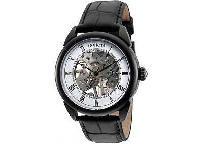 Invicta Men's 32633 Specialty Mechanical 3 Hand Black Dial Watch
