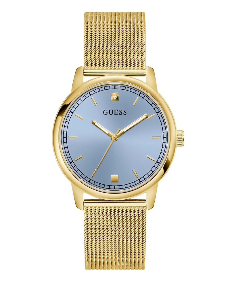 Guess Men's Gold-Tone Analog Watch, 40mm