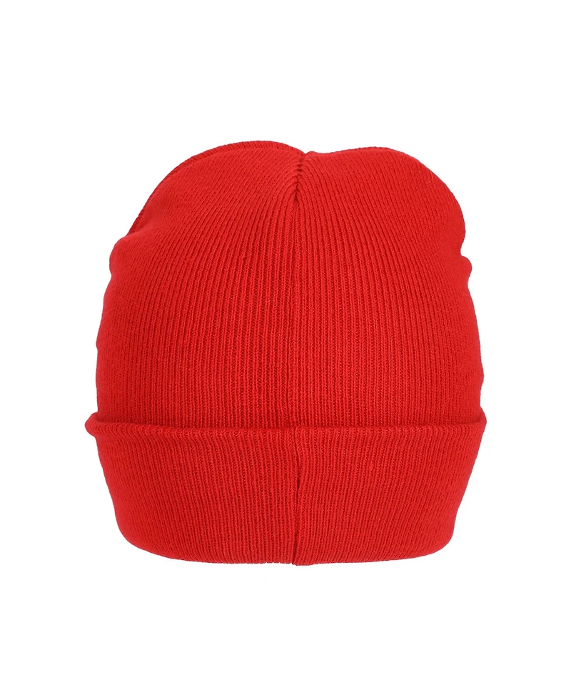 Cars Men's Lightning Mcqueen Face Cuff Beanie