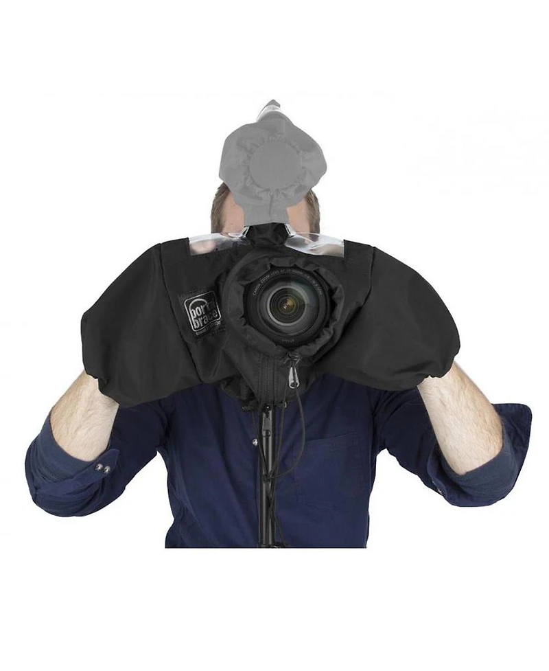 Porta Brace Rs-DSLR1 DSLR Rain Slicker for Canon, Nikon Digital SLR Cameras, Nylon / Fabuthane Exterior
