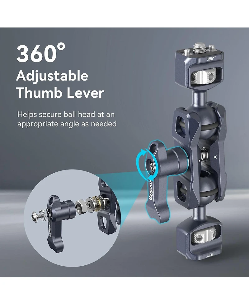 SmallRig Magic Arm with Dual Ball Heads